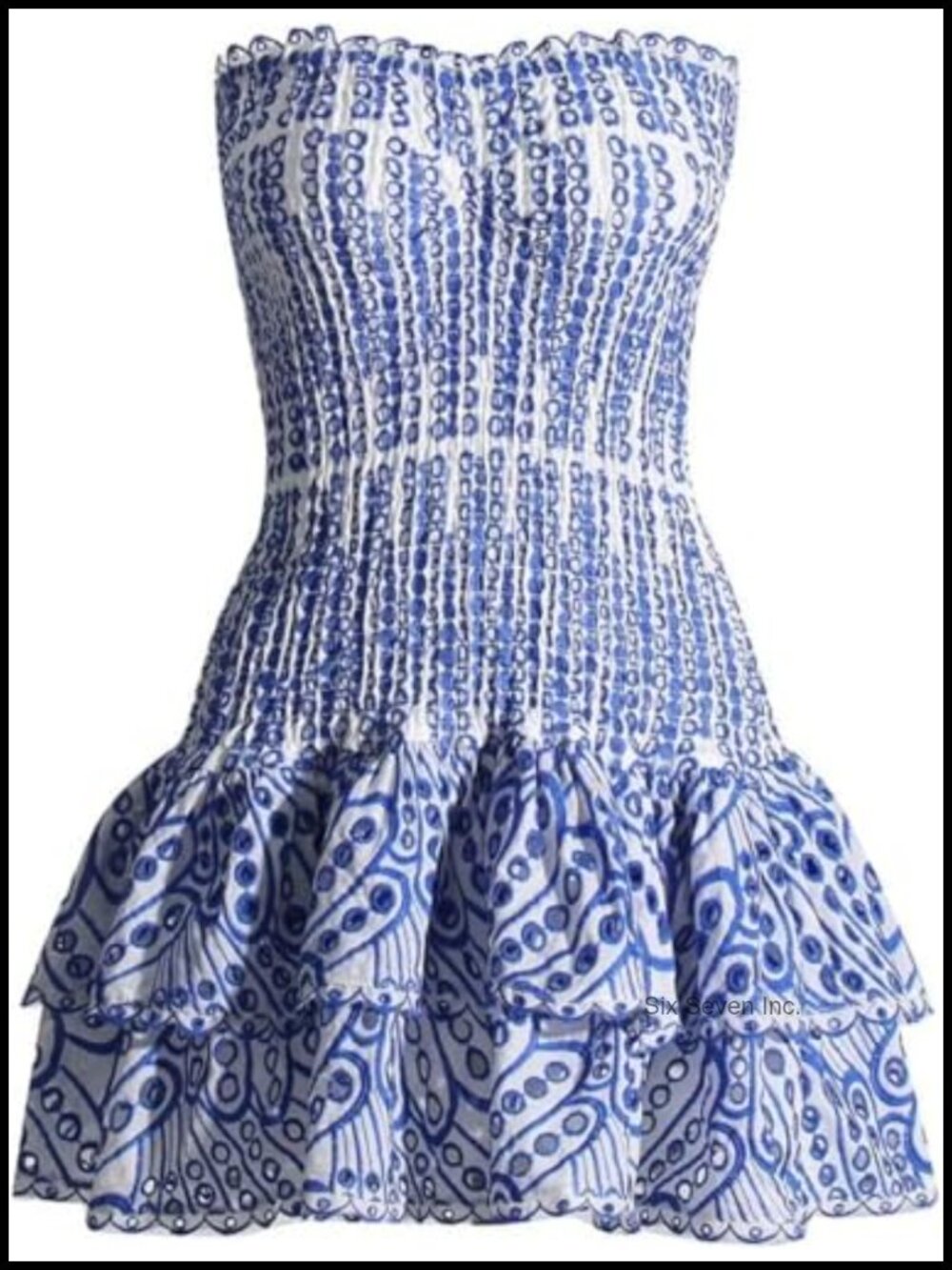 Strapless Tube Mini Dress Y2k Floral Vintage Summer Going Out